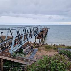 I found myself fascinated by this conveyor structure