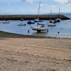 Rhôs-on-Sea harbour