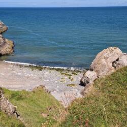 Little Orme beach. Could almost be in the Mediterranean