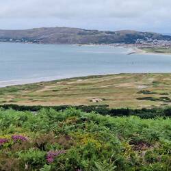 Great Orme head from top of Conwy mountain