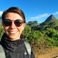 Lions Head im Hintergrund