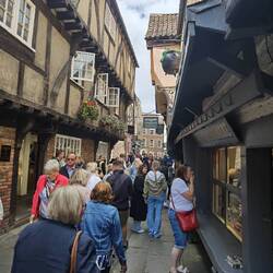 In der mittelalterlichen Gasse "Shambles"