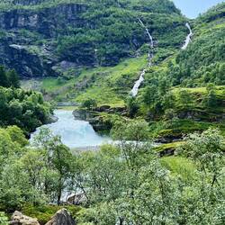Immer wieder Wasserfälle