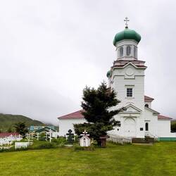 The Russian Orthodox Cathedral — Dutch Harbor/Unalaska ... Aleutian Islands, Alaska.