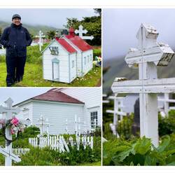 Cemetery @ the Orthdox Cathedral — Dutch Harbor/Unalaska ... Aleutian Islands, Alaska.