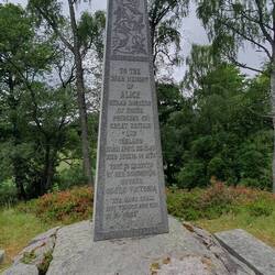 Erinnerung an Alice, die Mutter des Duke of Edinburgh und Gatte von Queen Elizabeth