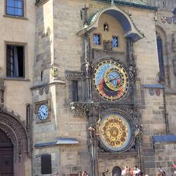 Astronomical Clock Closer Up