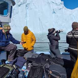 There's a lot of gear in those bags.