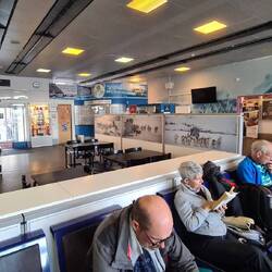Such a small airport.