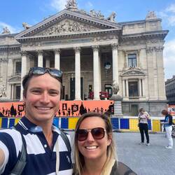 The stock exchange building