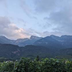 Morgenlicht im Berg, das juckt mich schon 😜