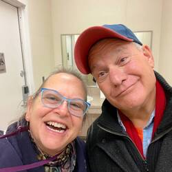 The only dry place -- ladies restroom