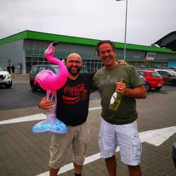 Sieger der Gesamtchallenge "Büroklammer hochtauschen" 🤣