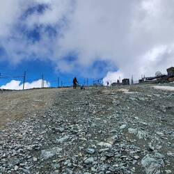 Flashbacks to how steep it was yesterday