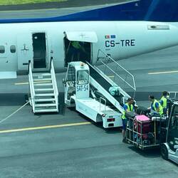 Da kommt meine Tasche auf dem Band aus dem Flieger 🥳🥳