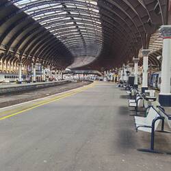 Architektur im Bahnhof von York