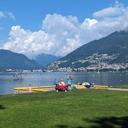 Uitzicht op locarno