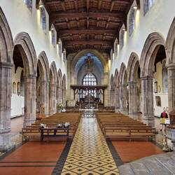 Interior of Bangor Cathedral