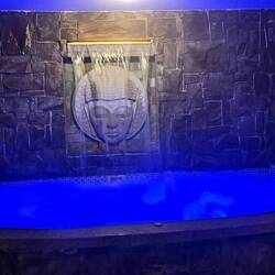 Einen Nachmittag habe ich auch in der Sauna entspannt😁