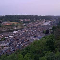Pre-dawn view point over Dinant