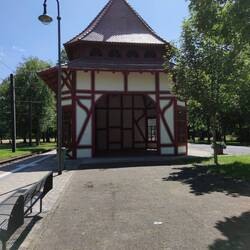 Alte Straßenbahnhaltestelle