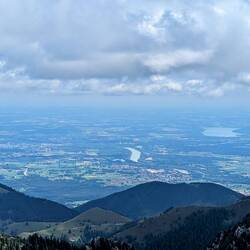 Blick Richtung Chiemsee