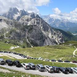 Les Tre cime di Lavarendo, un site trèès prisé !