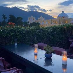 Wunderschöni Sicht a üsem Abschlussabe in Antigua🍸🙌🏼