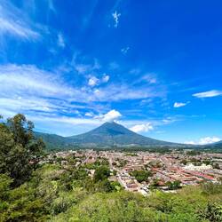 Antigua und Vulkan Agua