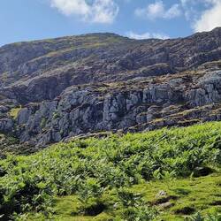 Pen yr Ole Wen from the south east. I am hoping I can find a better way up at a future time