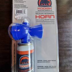 Realised pepper spray in a tent isn't wise...so this is my new scare tactic