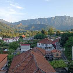 Aussicht vom Guesthouse Luna