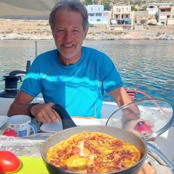 Viktor hat Omelette gebacken