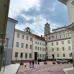 University courtyard