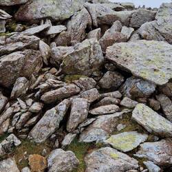 Rocky path I had to climb up before Bwlch Tryfan