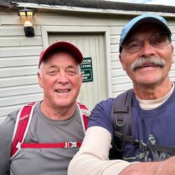 Leaving Tigh na Cheo (Gaelic -The Guest House)