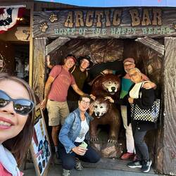 Maria, John, Carol, Paul, Brad and me