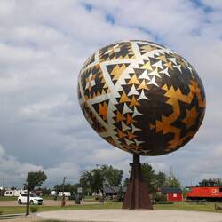 Das grösste ukrainische Osterei der Welt