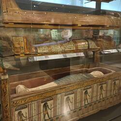 Actual real Mummy with actual real dead person in there. Cool