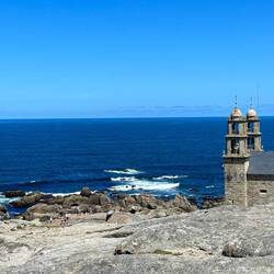 Church near the lighthouse, Muxia