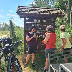 Pause kurz vor Vlotho