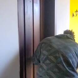 A snippet of us trying to free Angus!