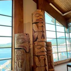 Totems in the museum
