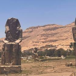 Colossi of Memnon - Gigantic statues of Pharaoh Amenhotep III
