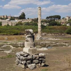 Überreste des Artemis Tempels