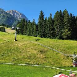 Gondola set up