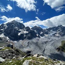 Königsspitze und Ortler