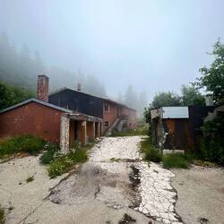 Etwas weiter vom skidorf entfernt