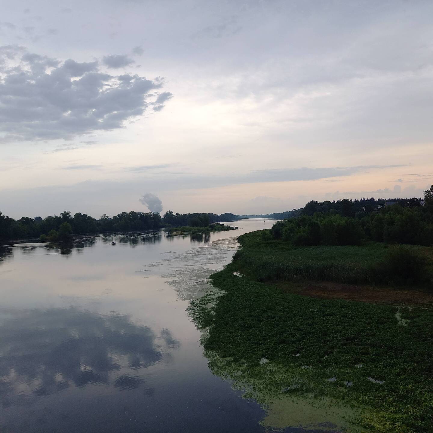 In Fahrtrichtung sieht es gut aus ...