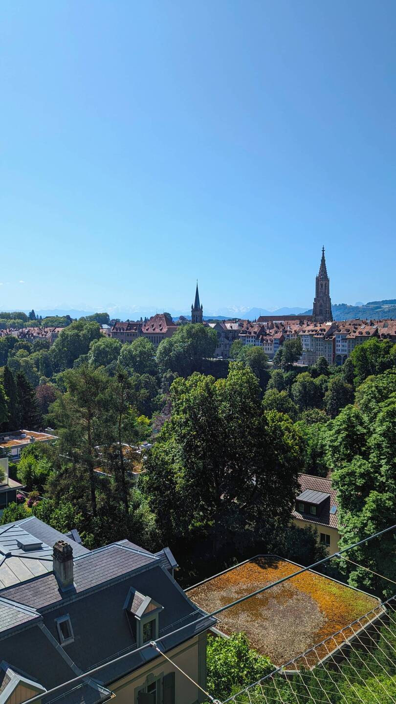 Blick auf die Berner Altstadt